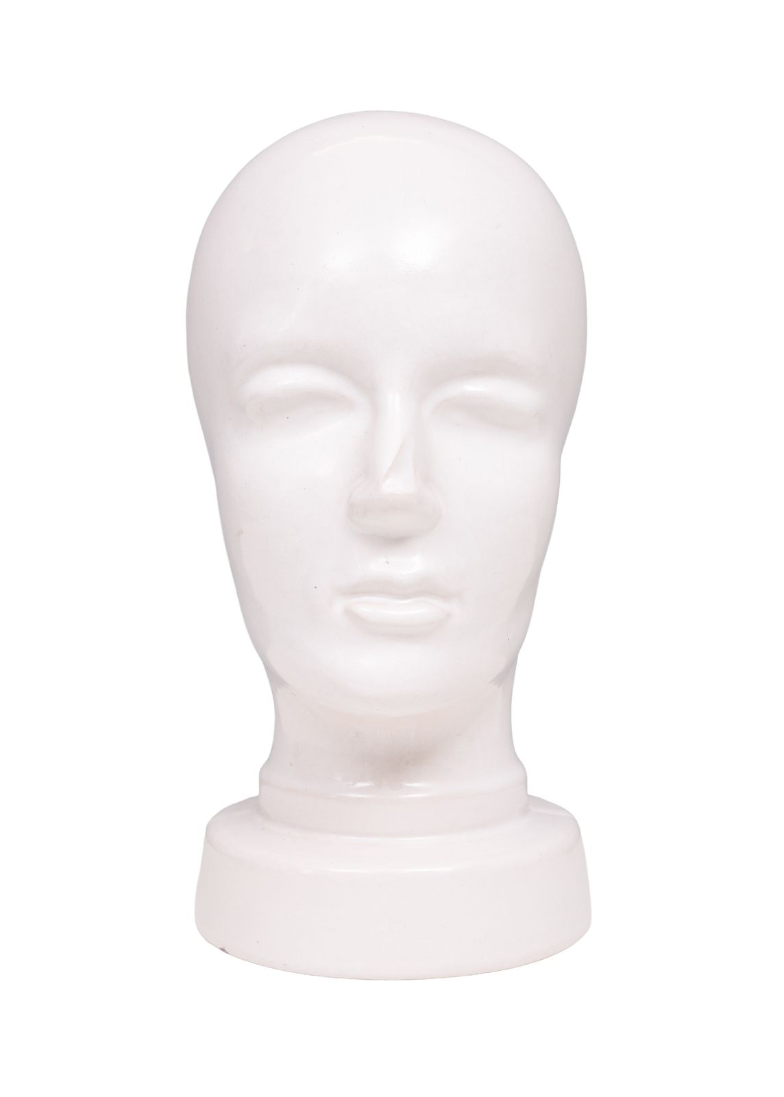 West Germany White Ceramic Mannequin Head 1970s Germany photo Home Decor