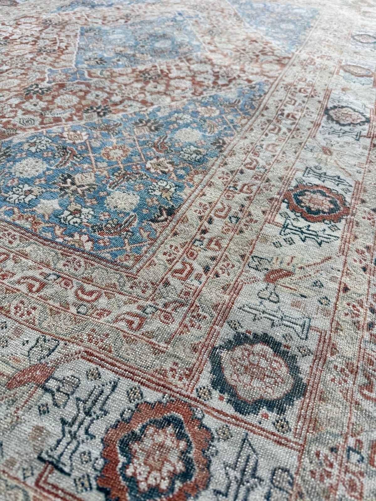 photo furniture Antique Tabriz Rug 1.68m X 1.16m