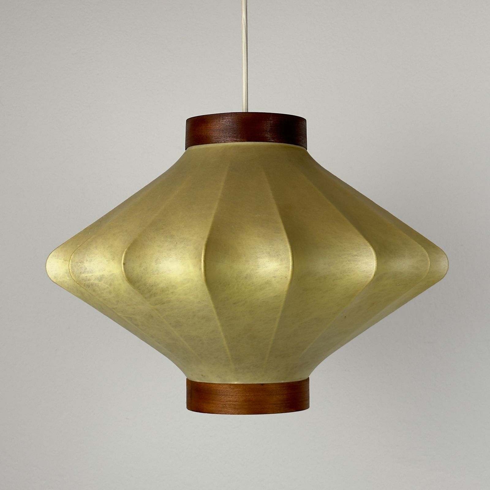 Mid Century Cocoon Pendant Lamp, Achille Castiglioni, Italy 1960s photo Lighting