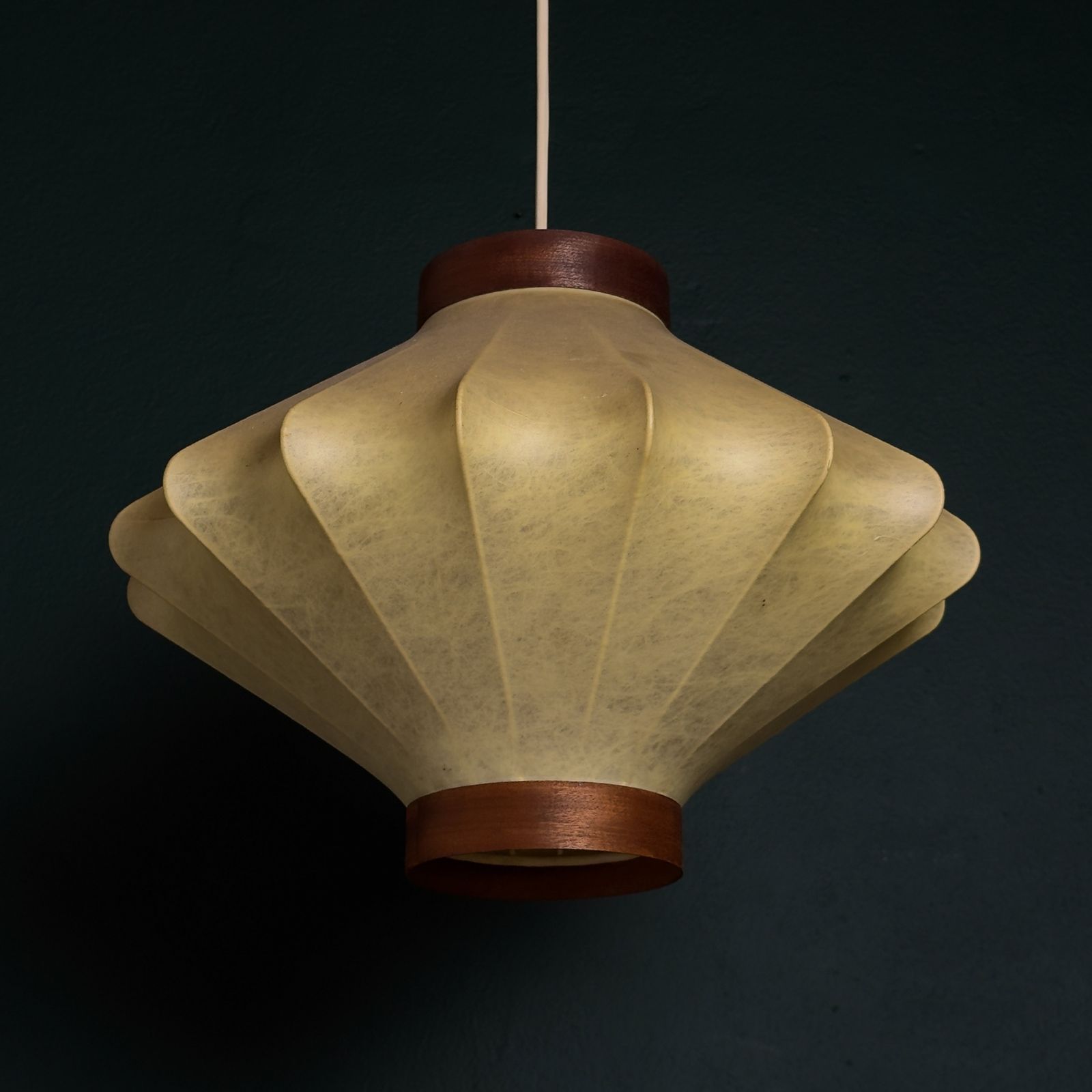 Mid Century Cocoon Pendant Lamp, Achille Castiglioni, Italy 1960s photo buy