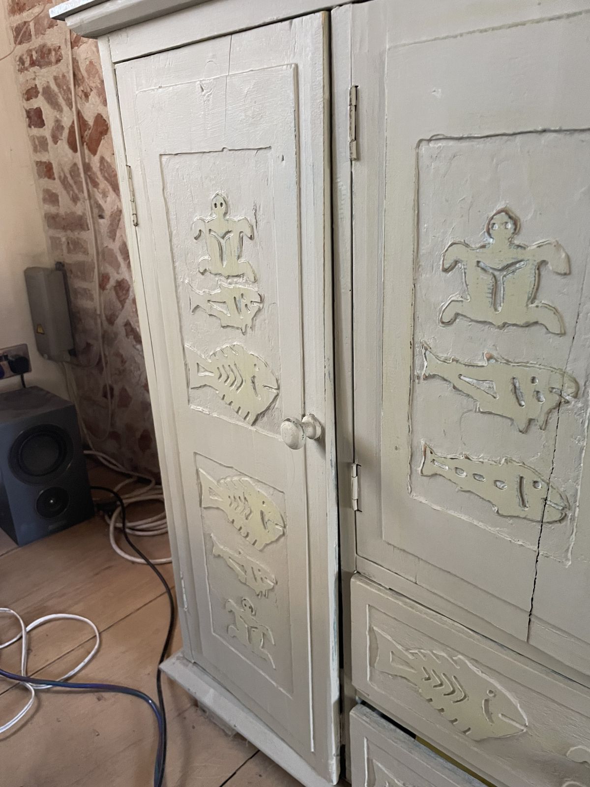 Indonesian Cabinet Hard Wood Painted Farrow And Ball photo furniture