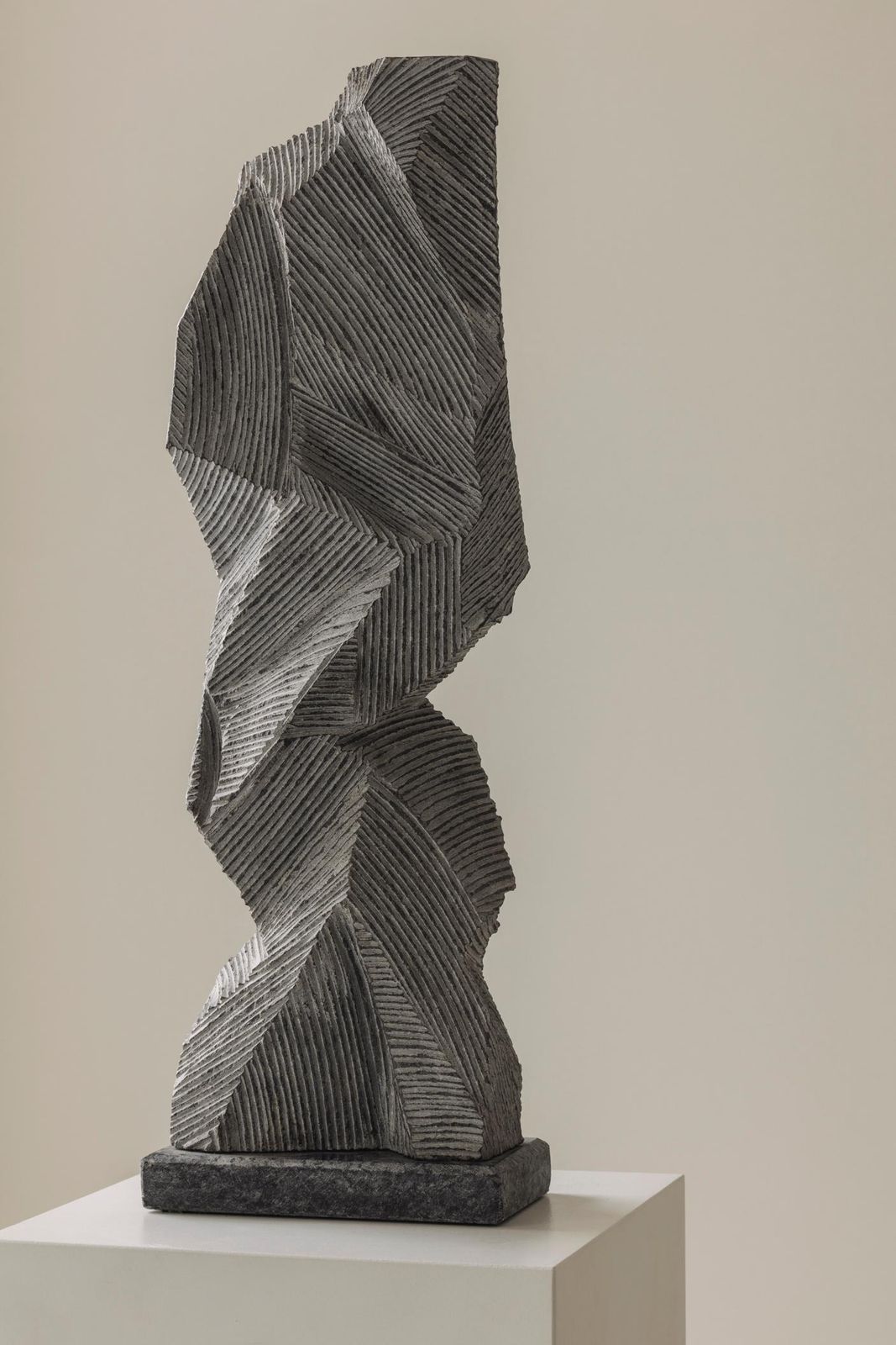 Abstract Sculpture Carved From Natural Stone By Marc Verdoodt, Belgium 1980s. photo buy
