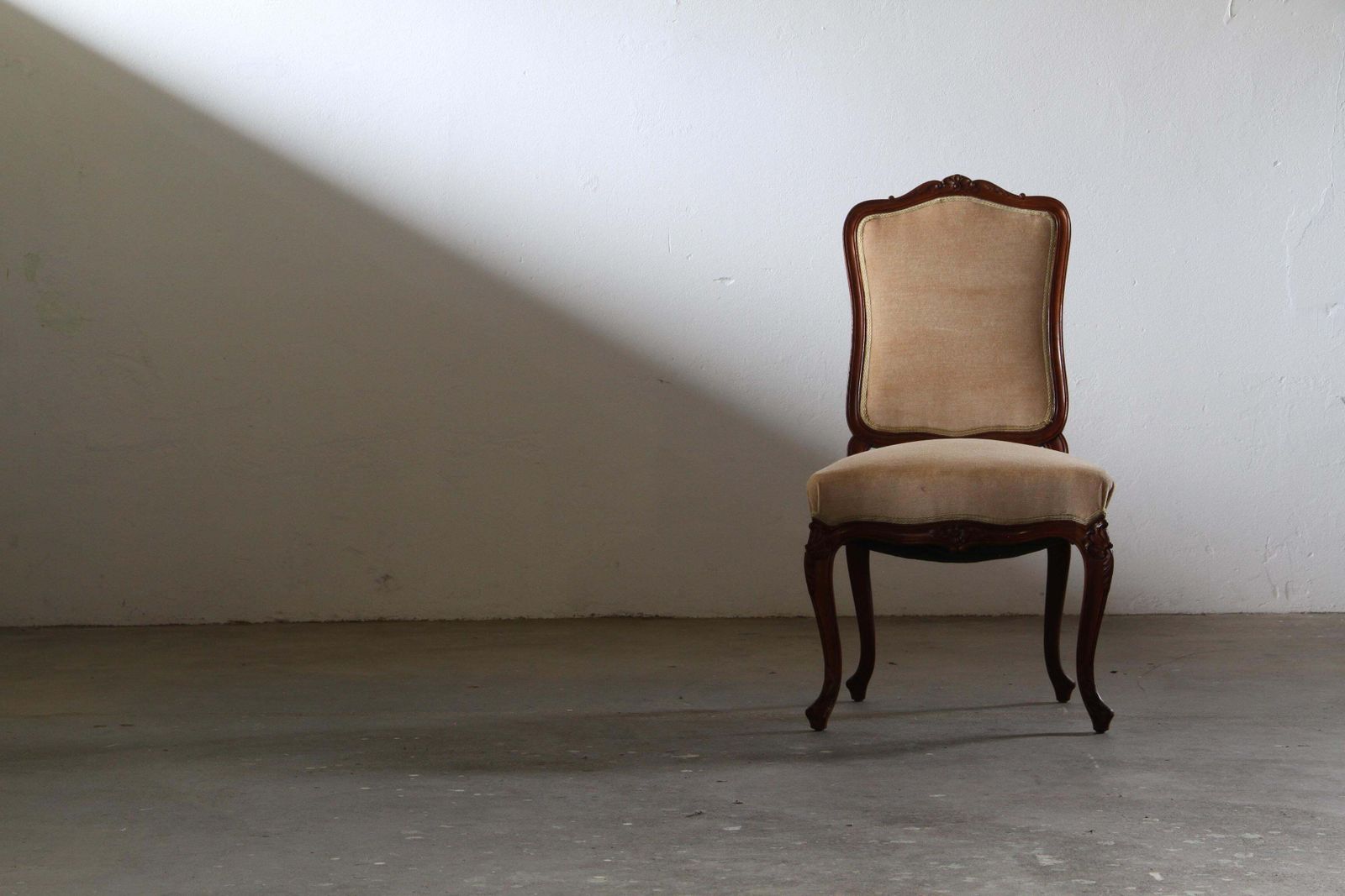 Paar Vintage Deense Stoelen, 18e Eeuw, In De Stijl Van Louis XV photo 1412.0
