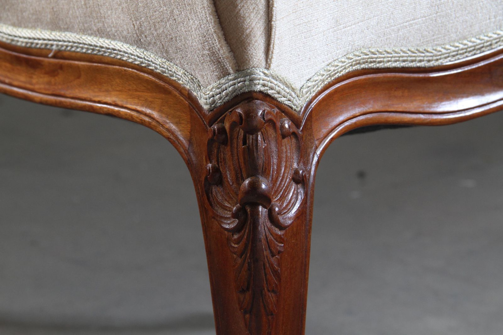 photo buy Paar Vintage Deense Stoelen, 18e Eeuw, In De Stijl Van Louis XV