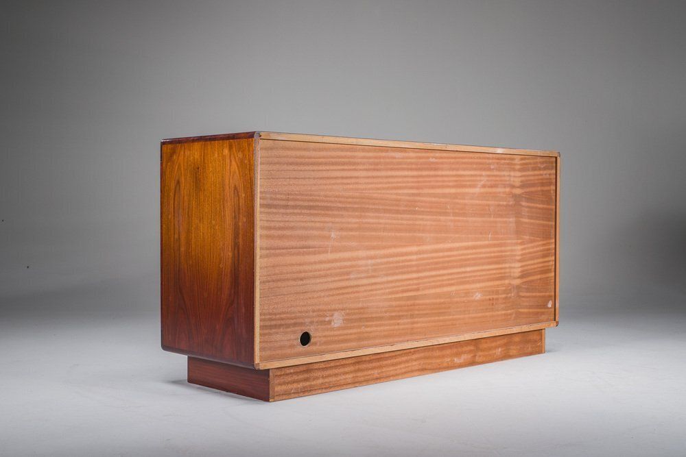 Danish Rosewood Tambour Sideboard From Dyrlund, 1960s photo Furniture
