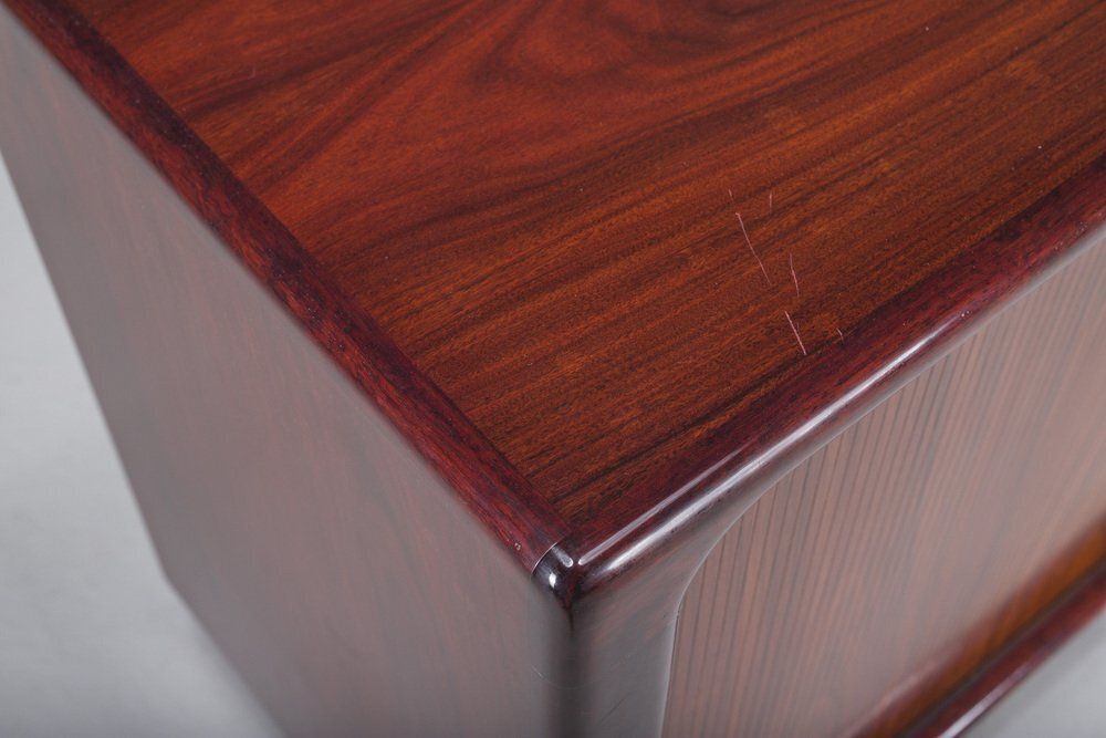 Danish Rosewood Tambour Sideboard From Dyrlund, 1960s photo buy