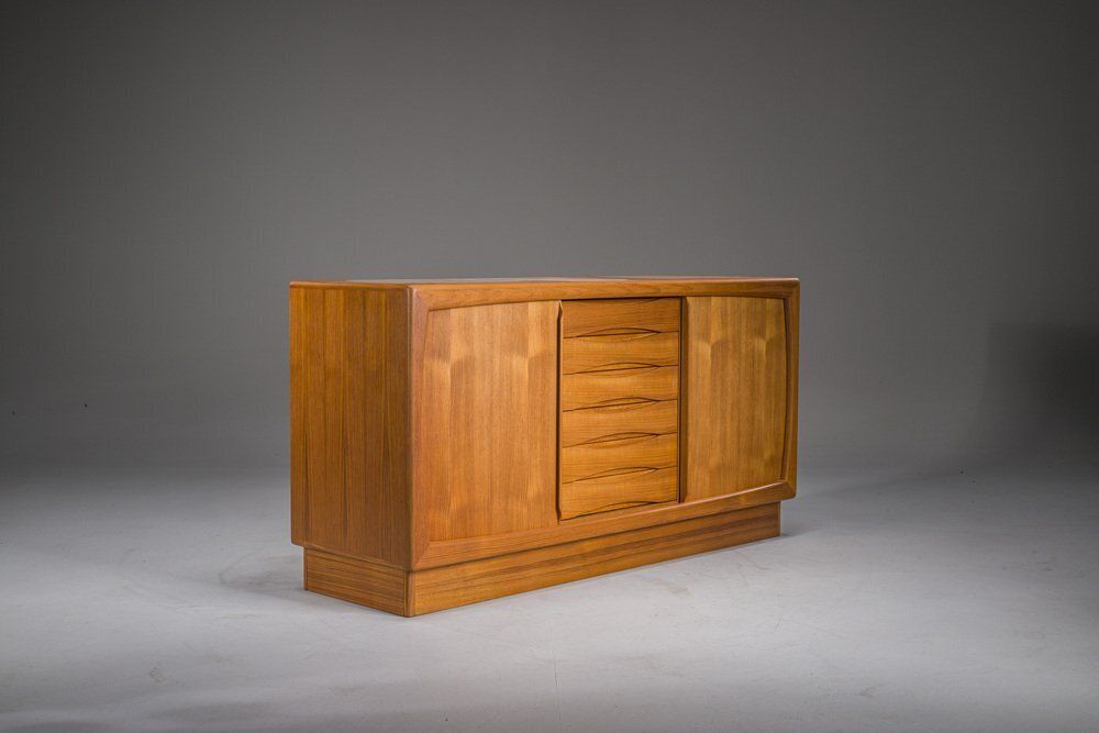 Mid Century Danish Teak Sideboard From Dyrlund, 1980s photo furniture