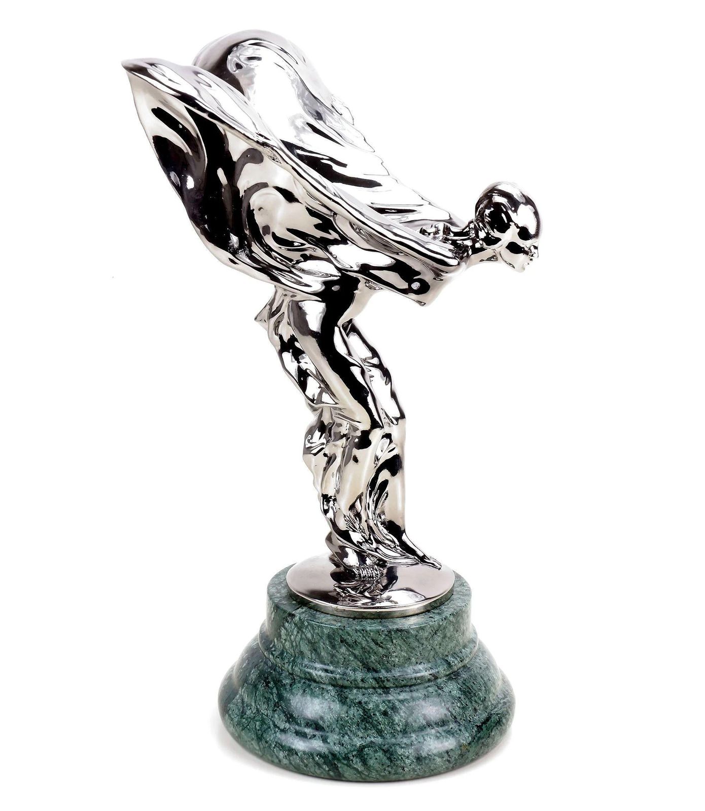 Rolls Royce Radiator Mascot Inspired From The Famous Spirit Of Ecstasy Statue photo vinterior