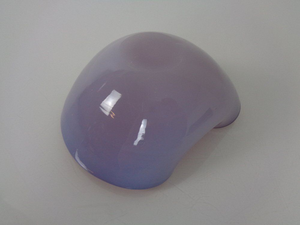 photo vinterior Red And Lilac Sommerso Murano Glass Bowl Or Ashtray, Italy, 1960s