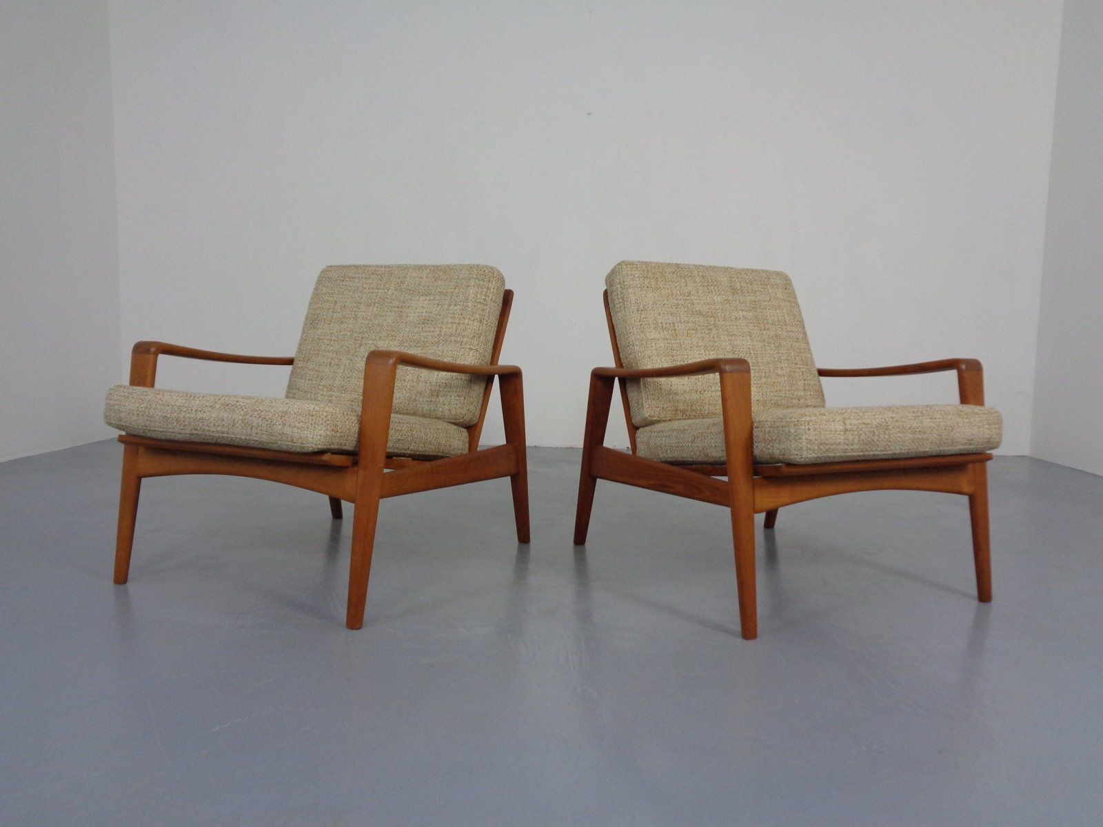 Danish Modern Living Room Set By Arne Wahl Iversen For Komfort, 1960s, Set Of 3 photo buy