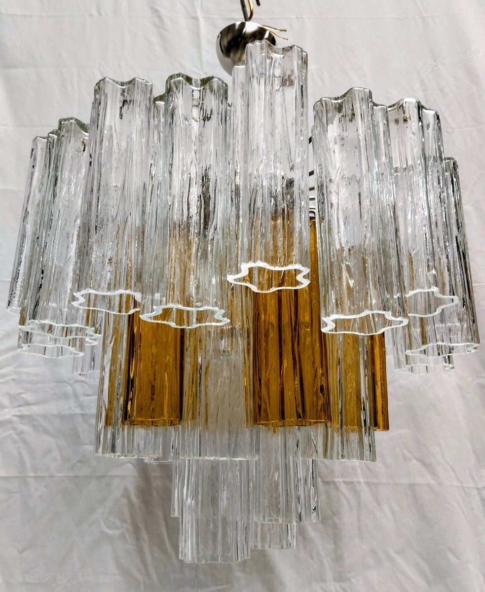 Chandelier By Aureliano Toso For Aureliano Toso, 1970s photo for sale