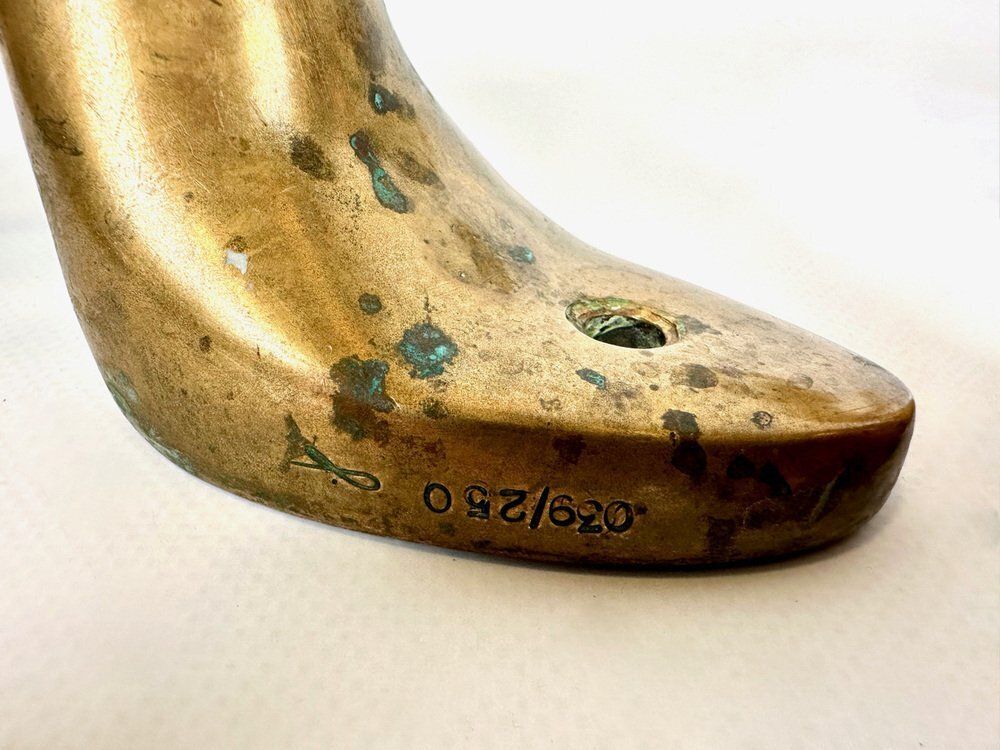 Mid Century Modern Bronze Ballerina Wall Hook, 1970s, Set Of 2 photo 775.0