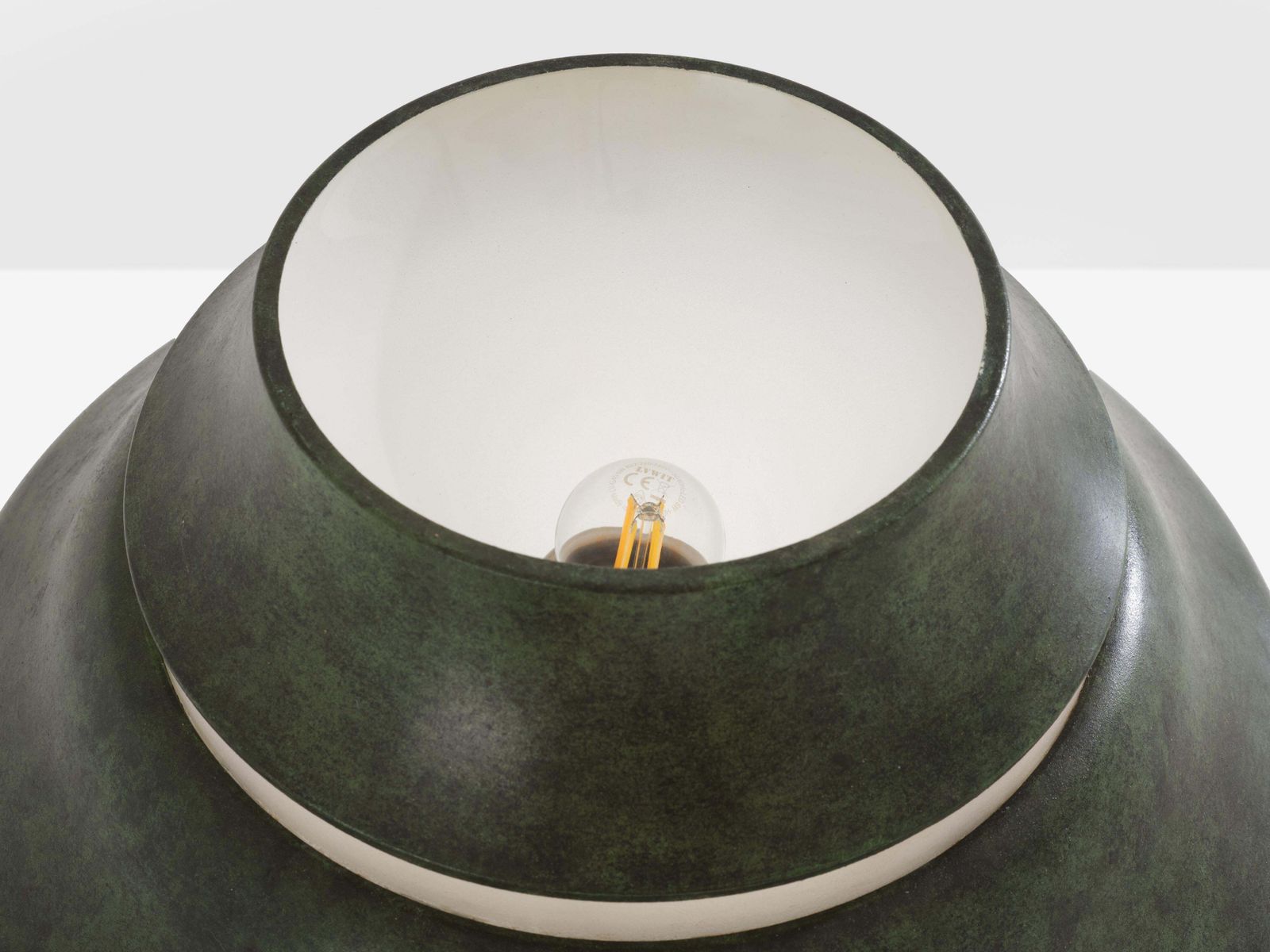 Lampe de table Jean Perzel en métal nickelé et métal patiné, années 1940 photo vinterior