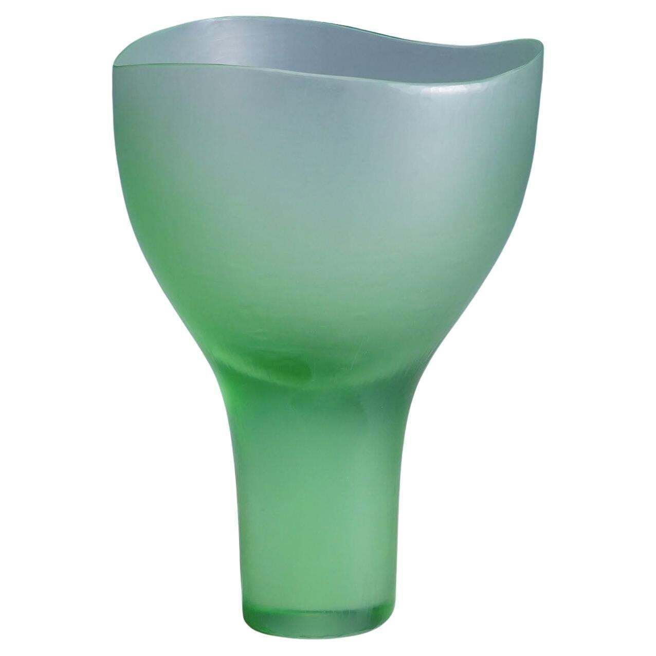 Venini Art Glass Vase 'Batutto' By Tobia Scarpa, Murano 1960