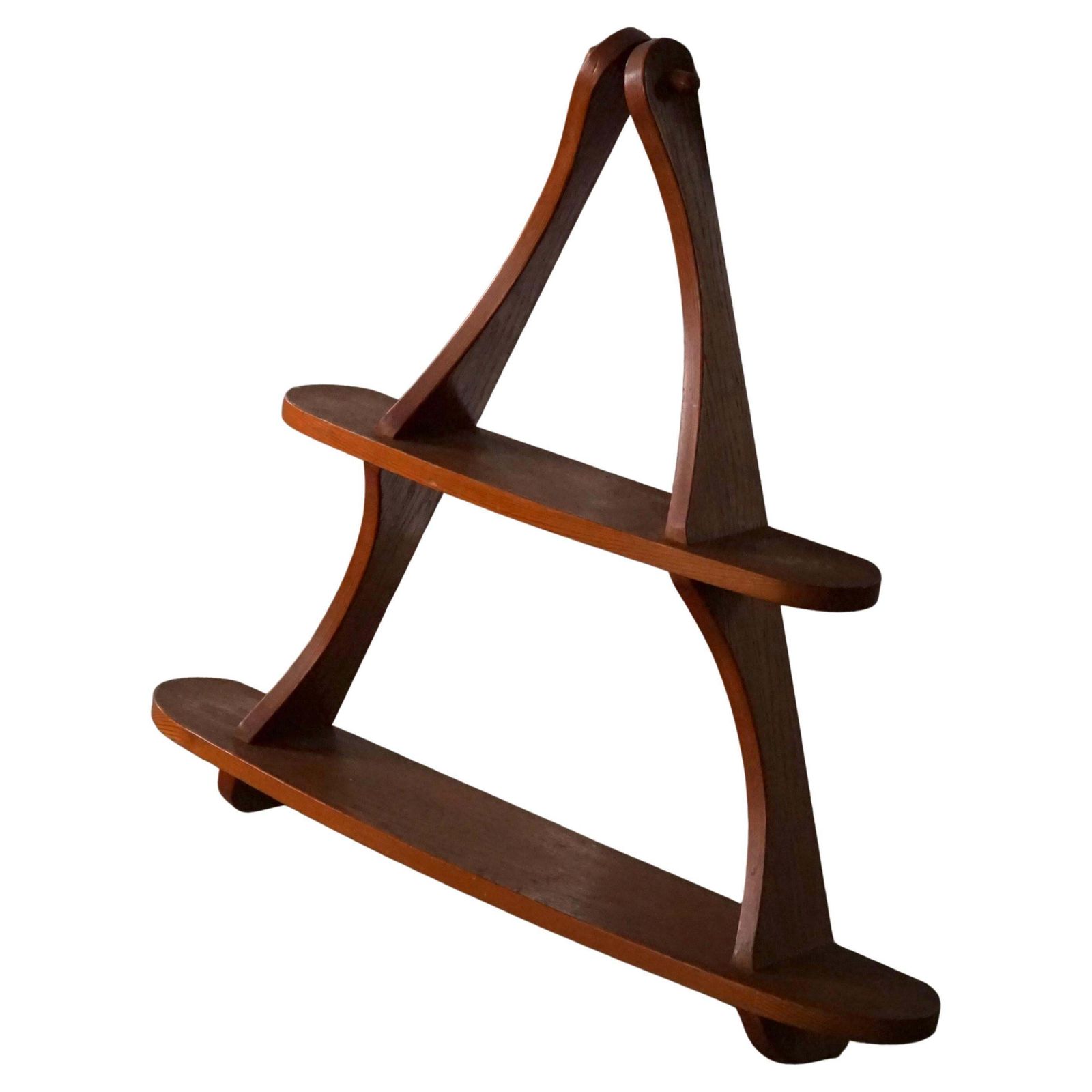 Danish Mid Century Modern "Amager" Wall Shelf In Teak, 1960s