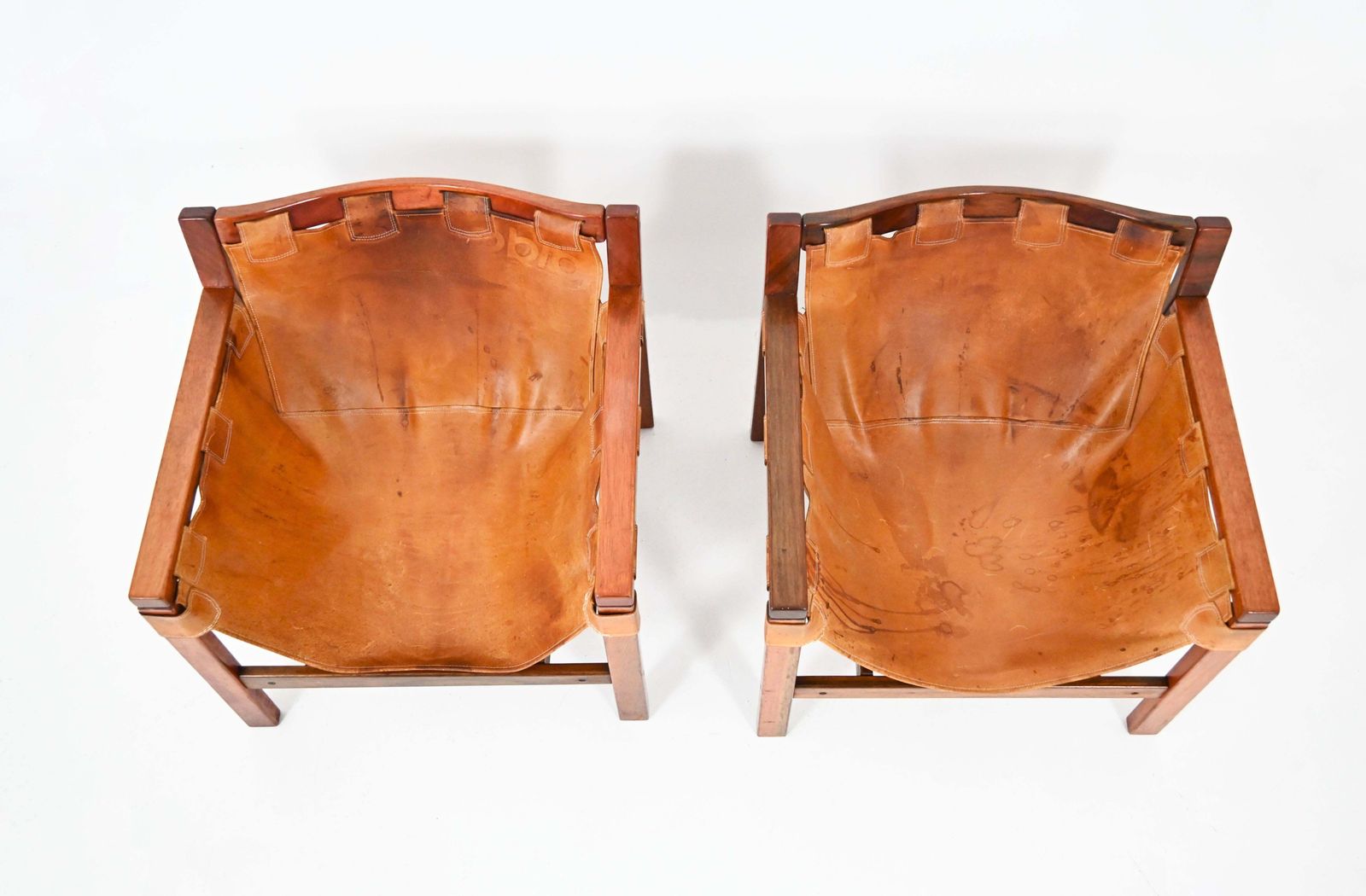 Safari Armchairs By Carlo Hauner For Forma, 1970s, Set Of 2 photo vintage