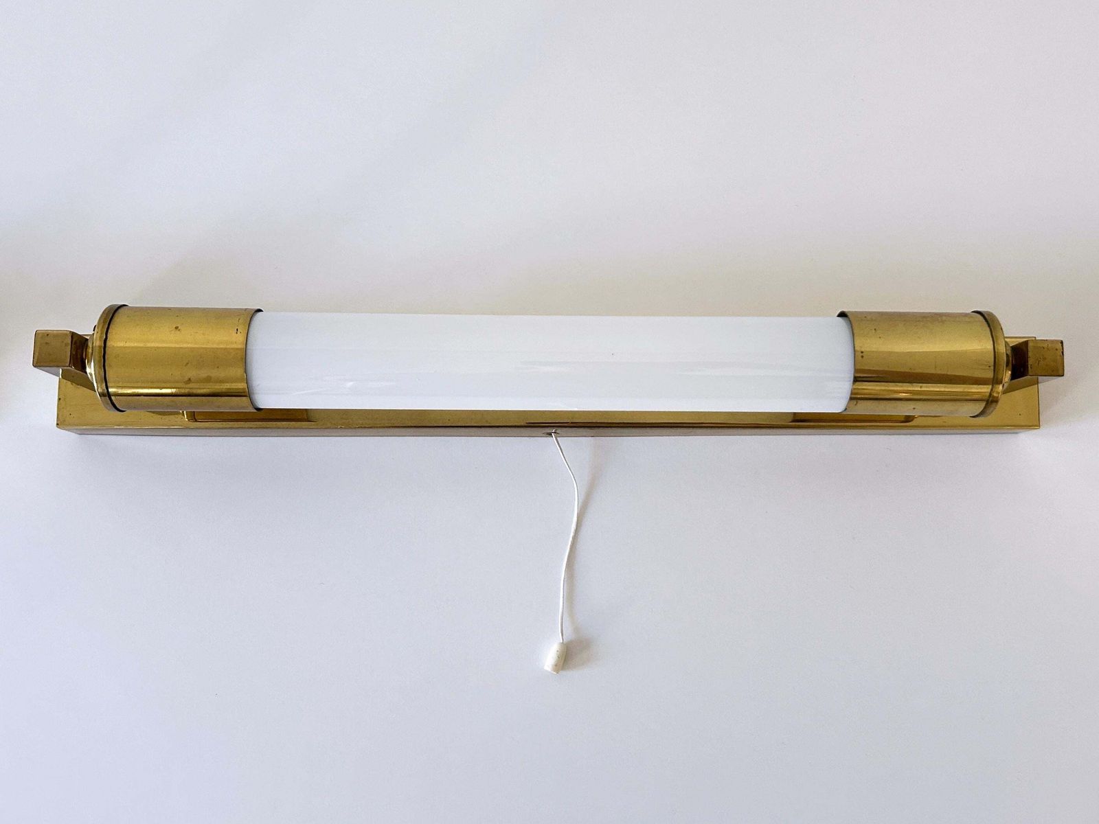 photo furniture Set Of Two Rare Art Deco Bauhaus Bedside Sconces Or Wall Lamps Germany 1950s