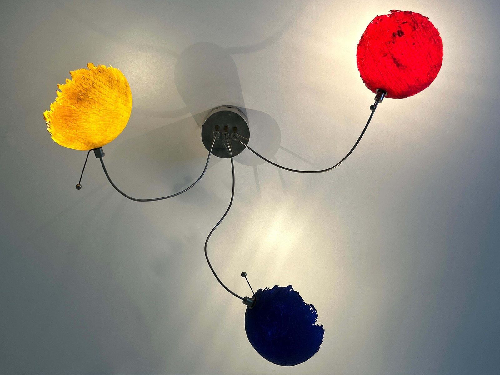 1770.0 Amazing Ceiling Or Wall Light 'Post Krisi 0022' By Catellani & Smith Italy 2004 photo