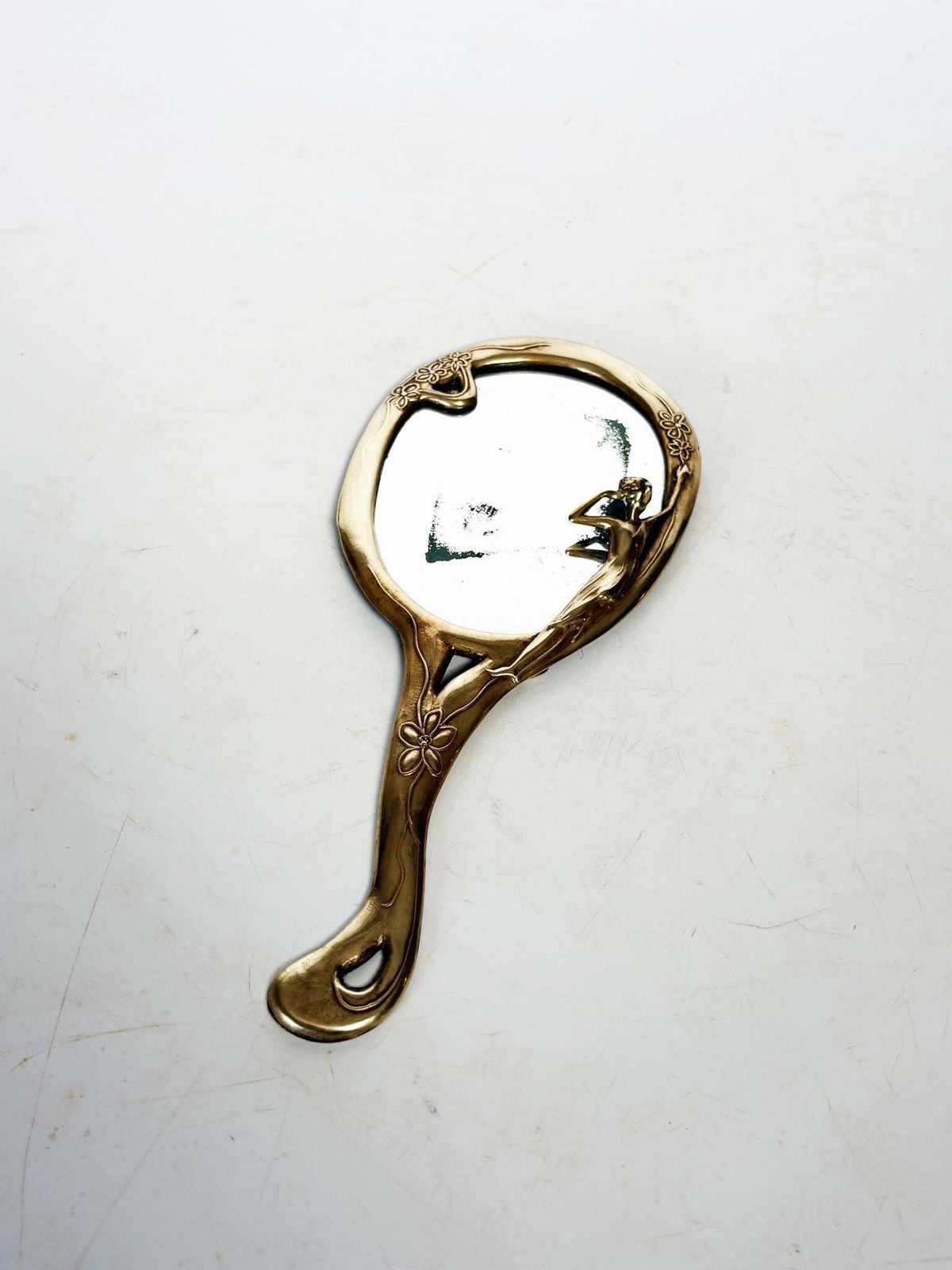 Art Deco Style Hand Mirror, 20th Century, France photo vinterior