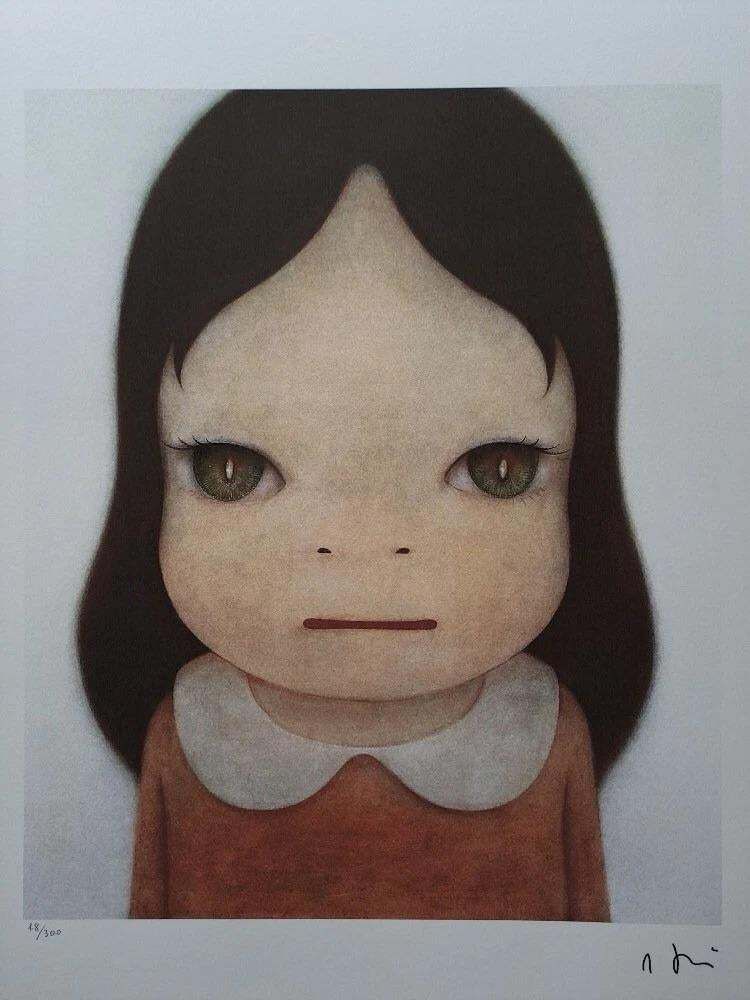 Nara Yoshitomo, Peace Of Mind, 1990s, Limited Edition Lithograph photo Art
