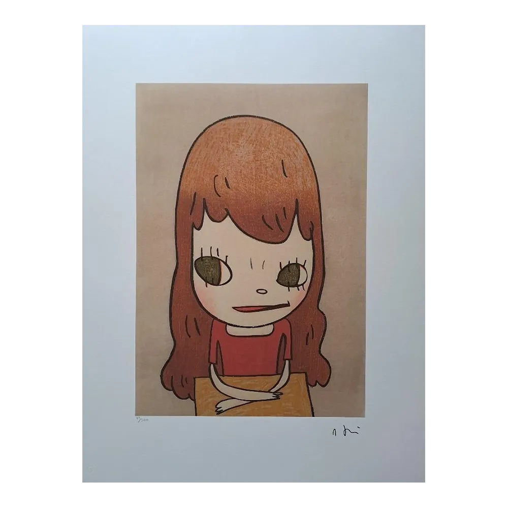 Nara Yoshitomo, Just A Little, 1990s, Limited Edition Lithograph