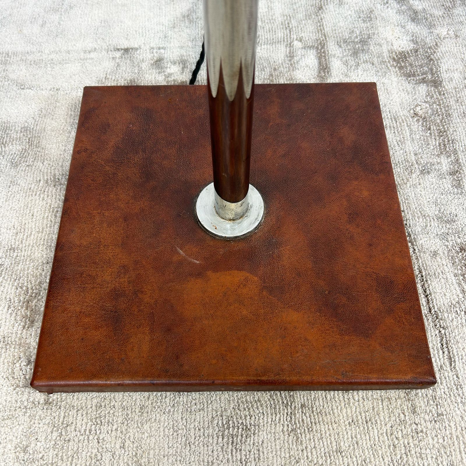 Koch & Lowy Chrome Floor Lamp photo 385.0