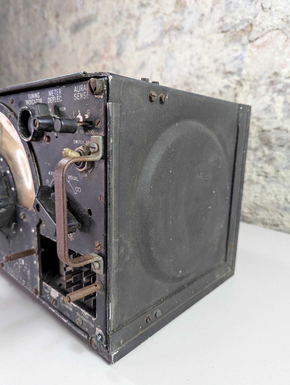 photo furniture Original Ww2 Raf Air Ministry Aircraft Radio Receiver – R1155b – Serial No. 94781
