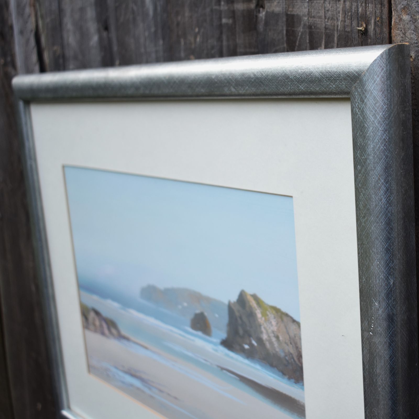 167.0 Antique Reginald Daniel Sherrin Bude Cornwall Seacape Watercolour Painting photo