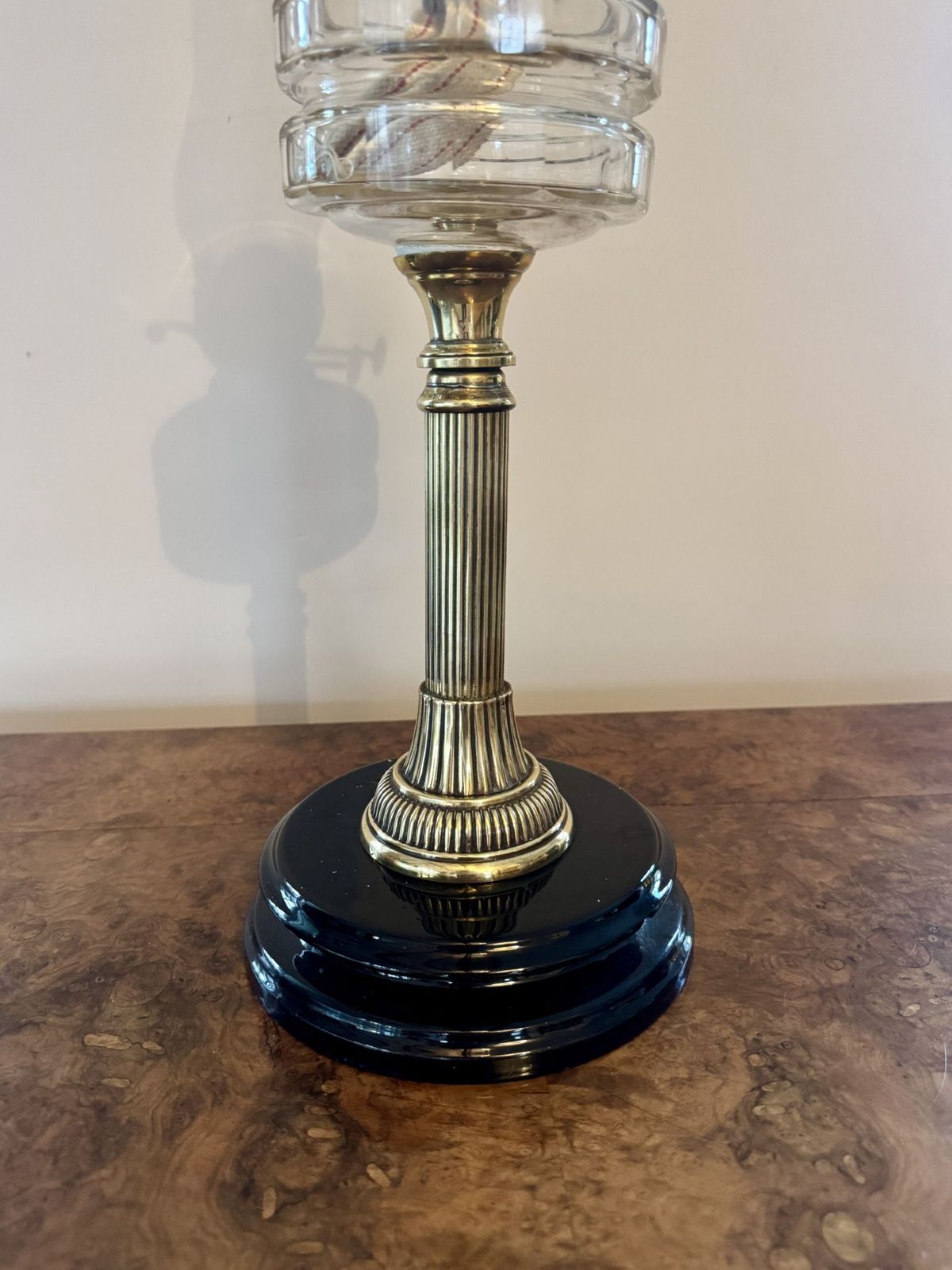 Stunning Quality Victorian Oil Lamp photo for sale