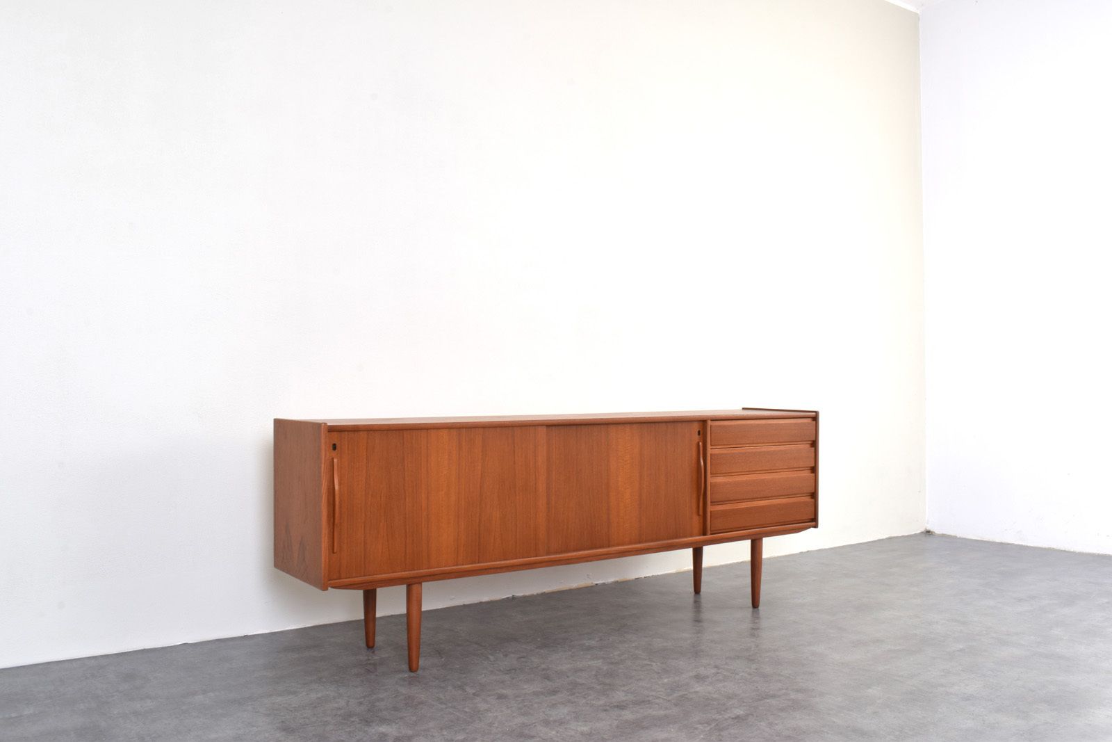 photo furniture Mid Century Danish Teak Sideboard, 1960s.