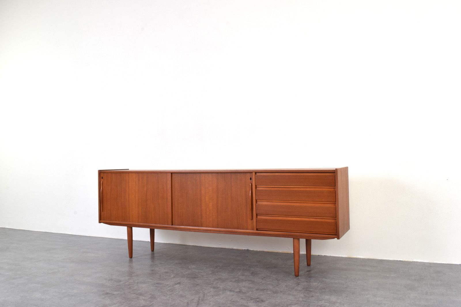 photo for sale Mid Century Danish Teak Sideboard, 1960s.