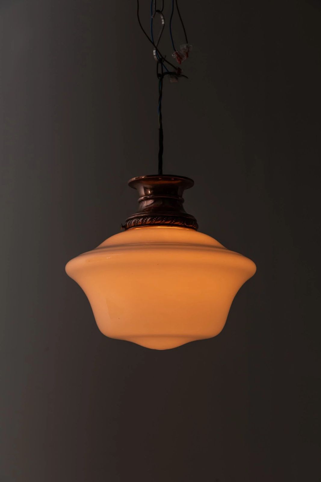 Flush Mounted Church Opaline Glass Light photo buy