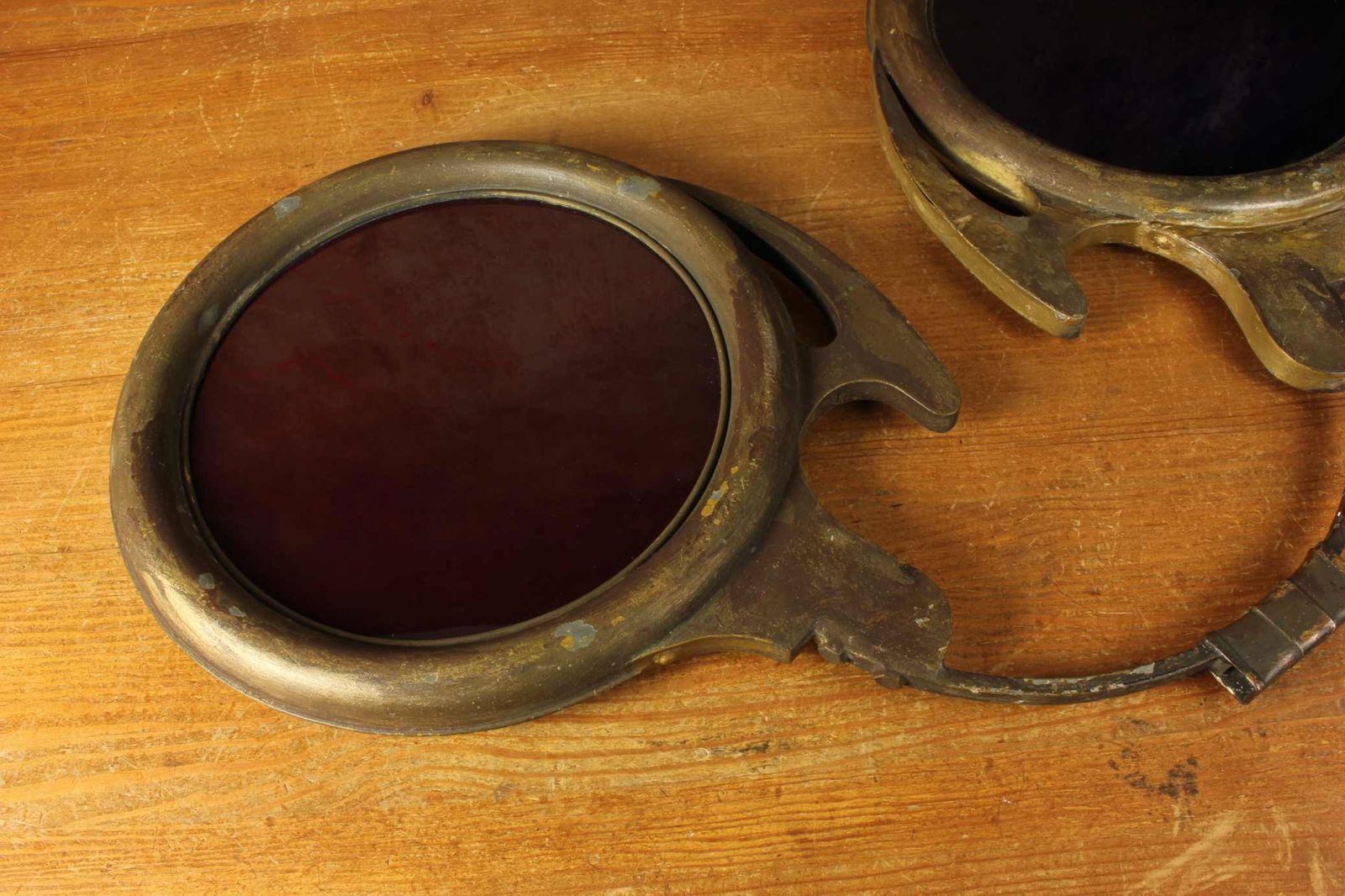 3125.0 Large Antique Optician's Shop Sign. Optometrist Spectacles Glasses. photo
