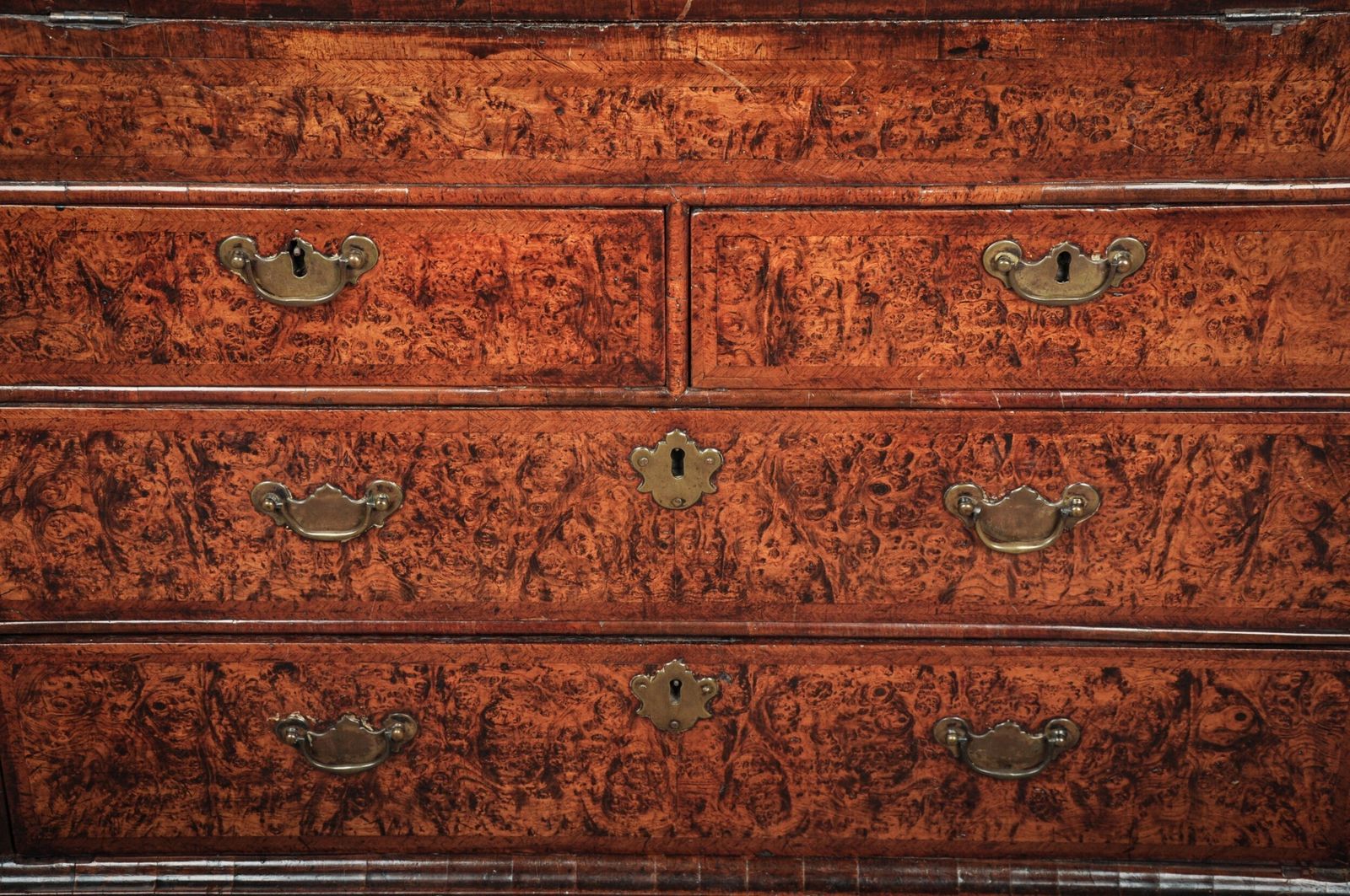 Fine 17th Century Mulberry Bureau In The Manner Of Coxed & Woster photo furniture