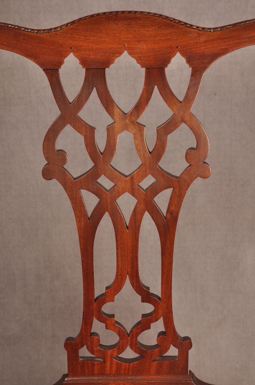 Fine 18th Century Mahogany Chippendale Armchair photo Furniture