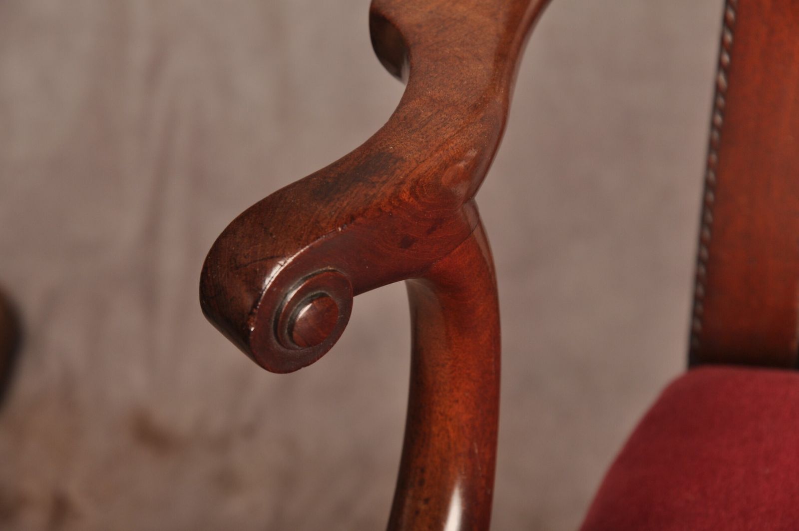 Fine 18th Century Mahogany Chippendale Armchair photo buy
