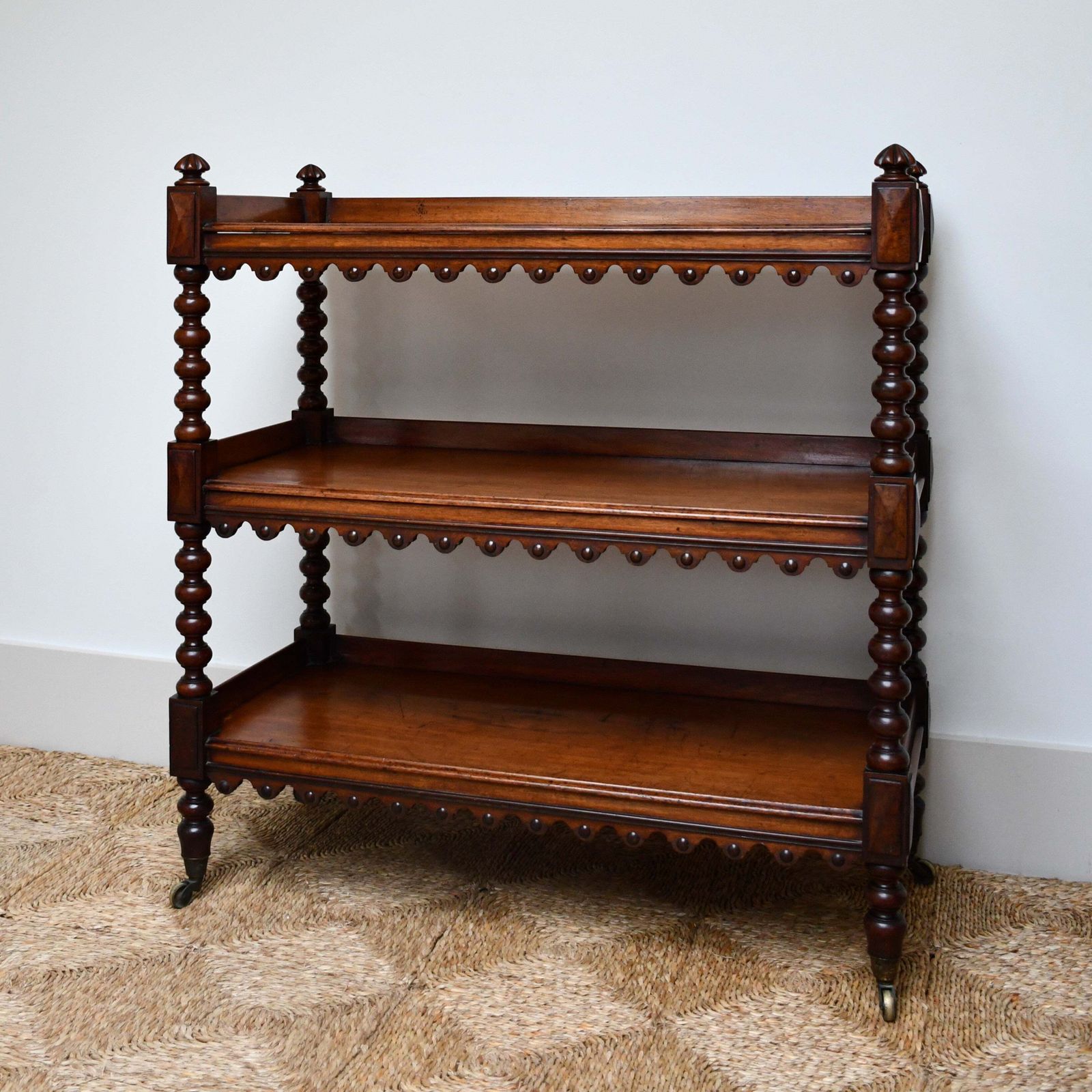 19th Century   Bobbin Buffet Table photo Furniture