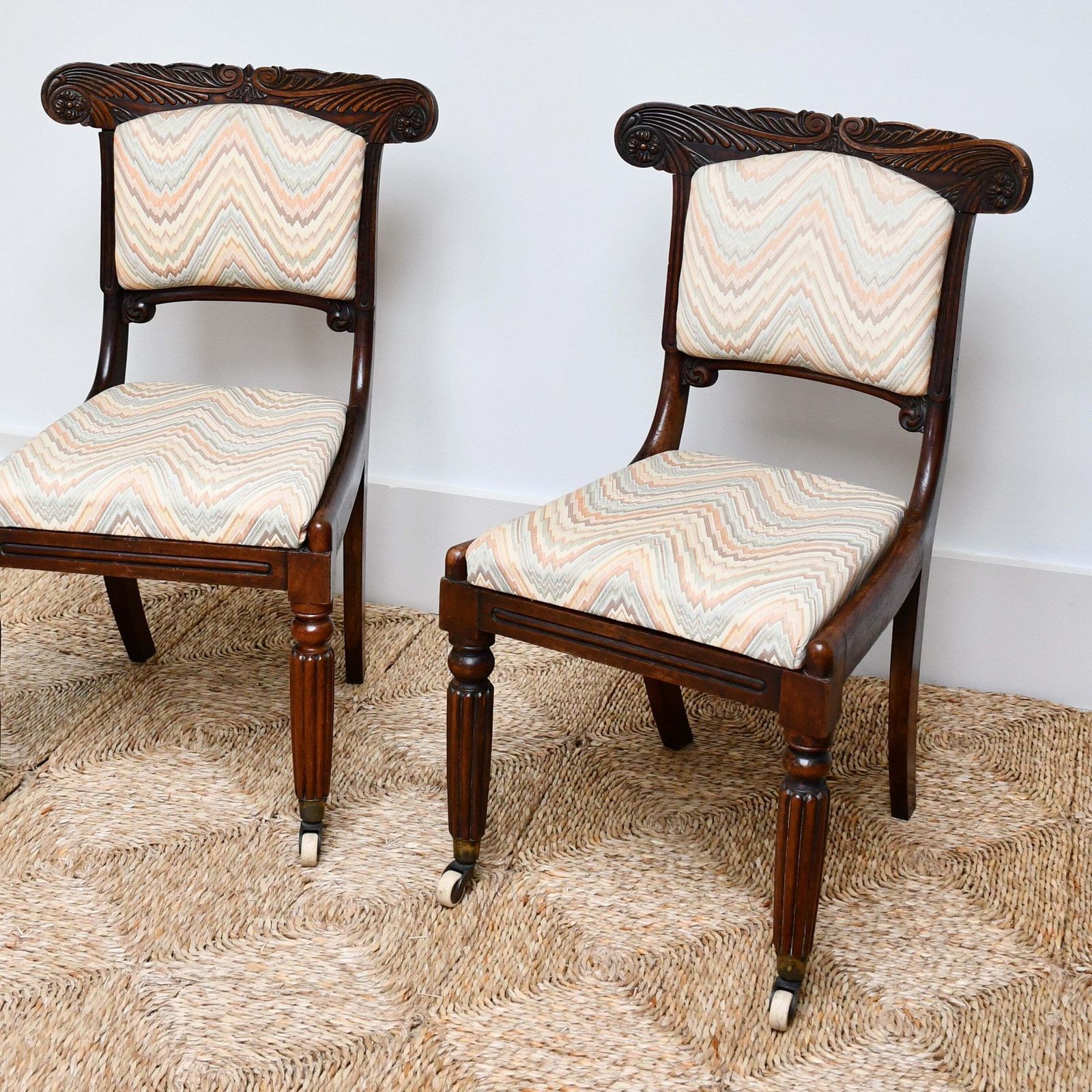 A Pair Of Early 19th Century   Side Chairs photo Furniture