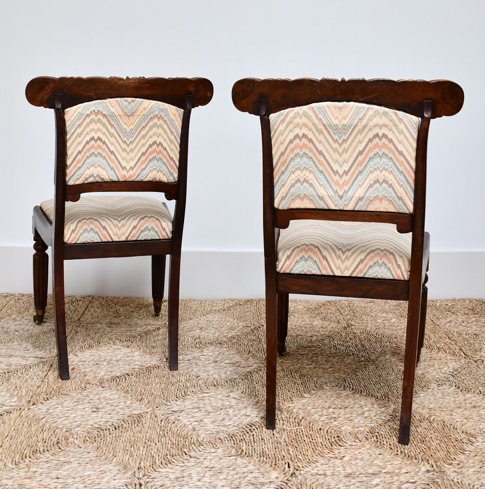 A Pair Of Early 19th Century   Side Chairs photo vinterior