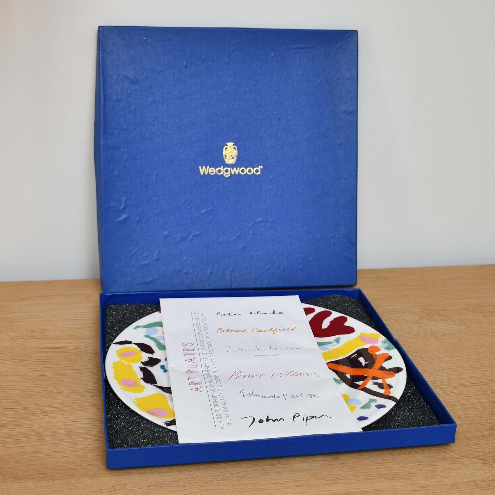 Patrick Heron   Limited Edition Garden Plate photo buy