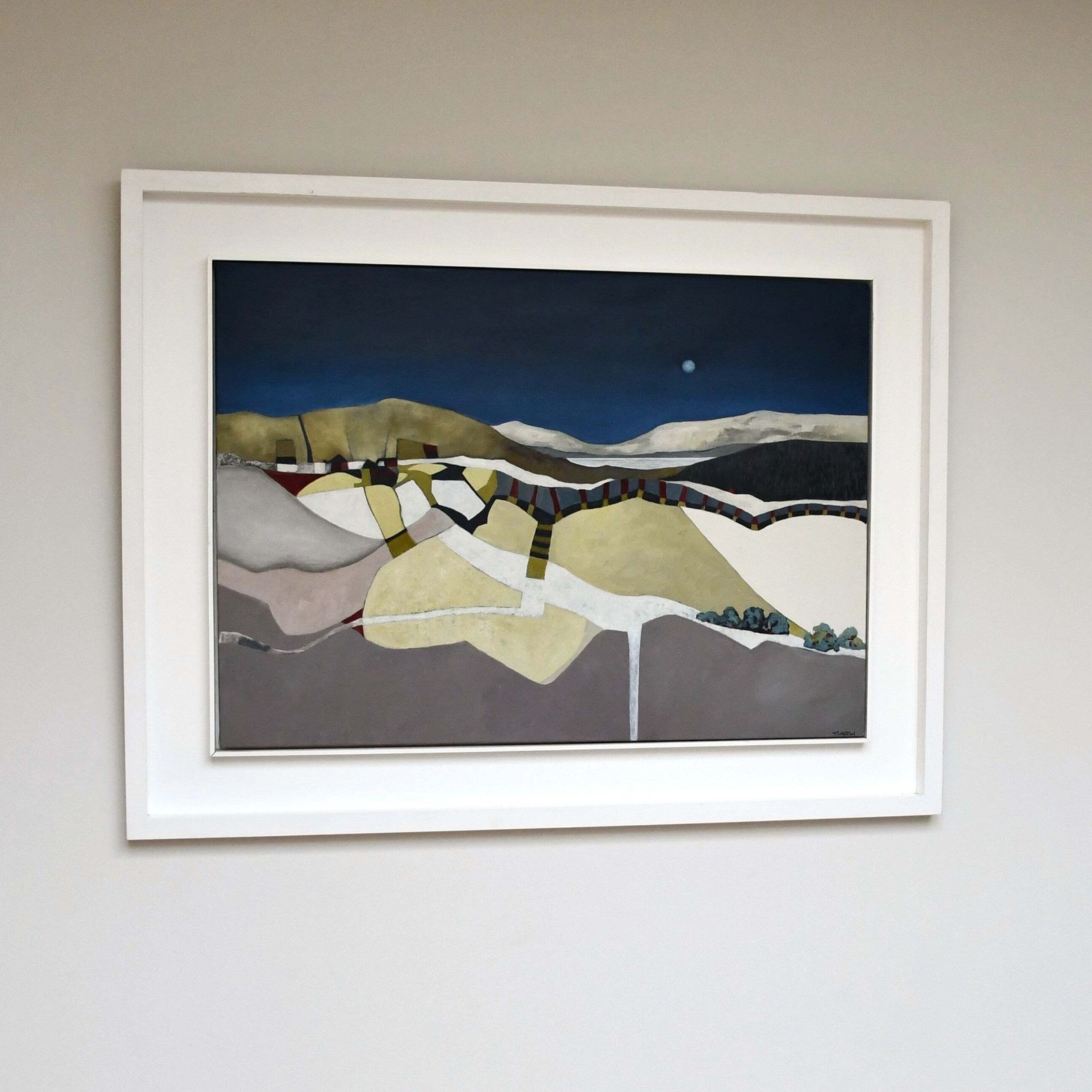 Abstract Landscape Painting By Teresa Lawton photo Art