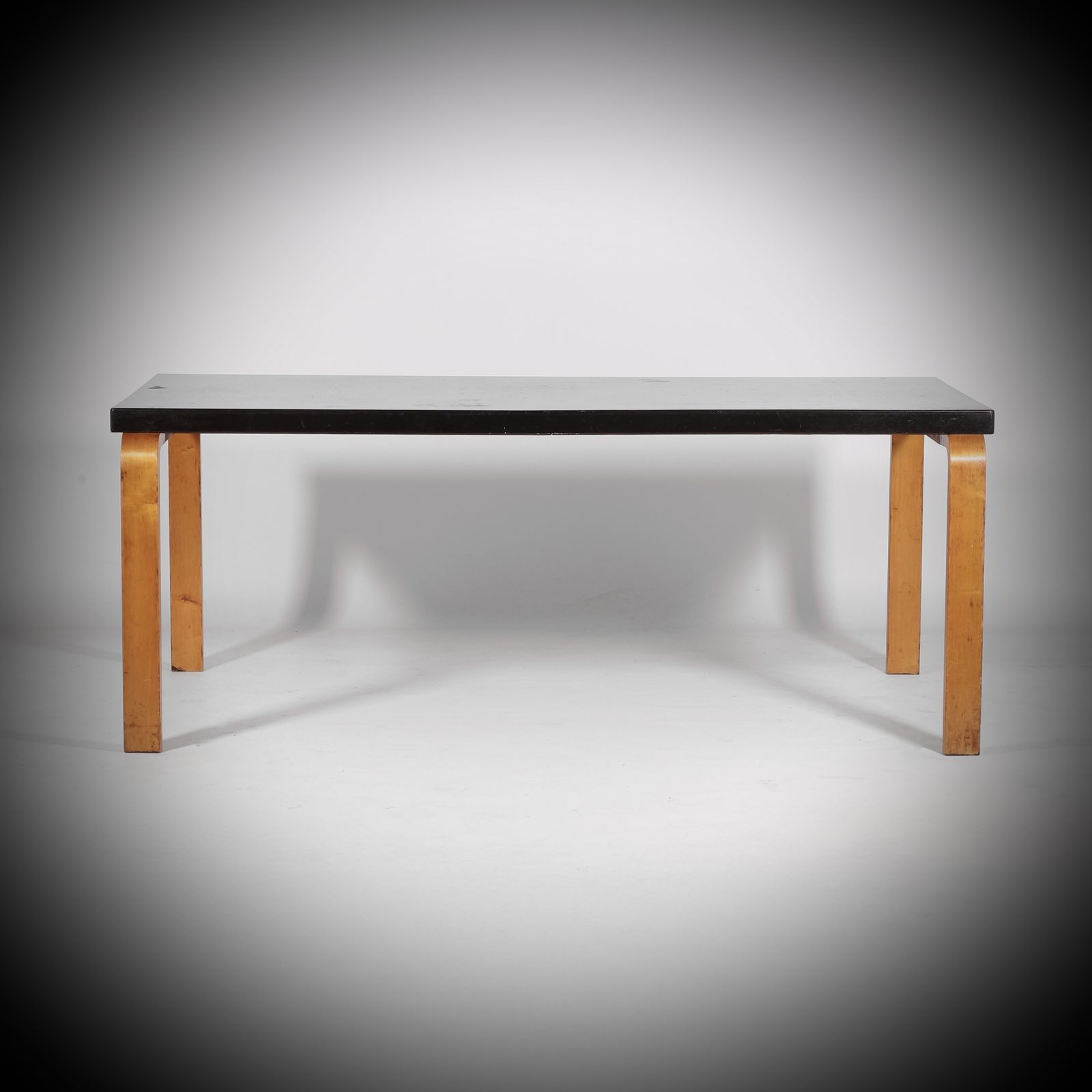 Alvar Aalto Model 83 Birch Dining Table, For Bowman Bros photo furniture