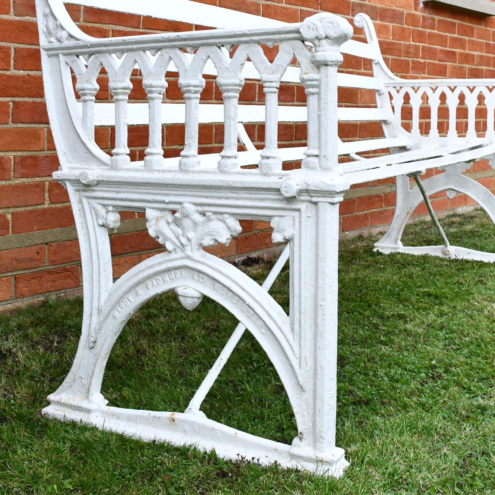 19th Century   Hardy And Padmore Garden Bench photo Garden Furniture