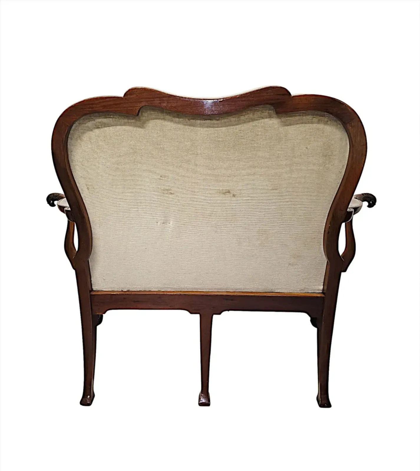 photo vinterior A Very Rare Late 19th Century Irish Two Seater Settee In The Manner Of 'Butlers Of Dublin'