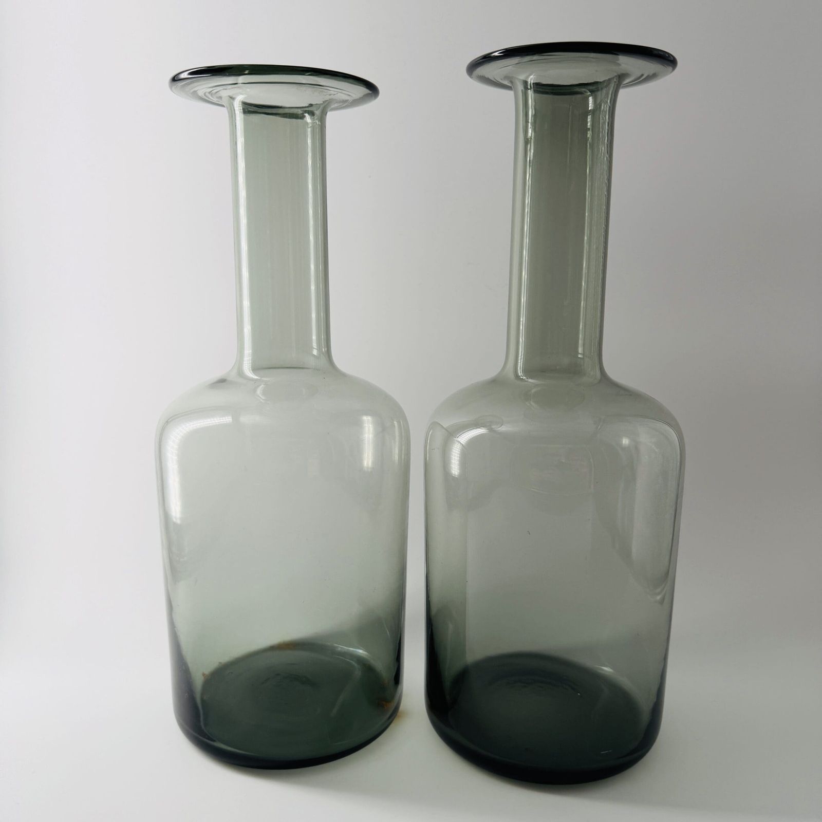 Danish “Floor Vase” Set By Otto Brauer For Holmegaard photo for sale