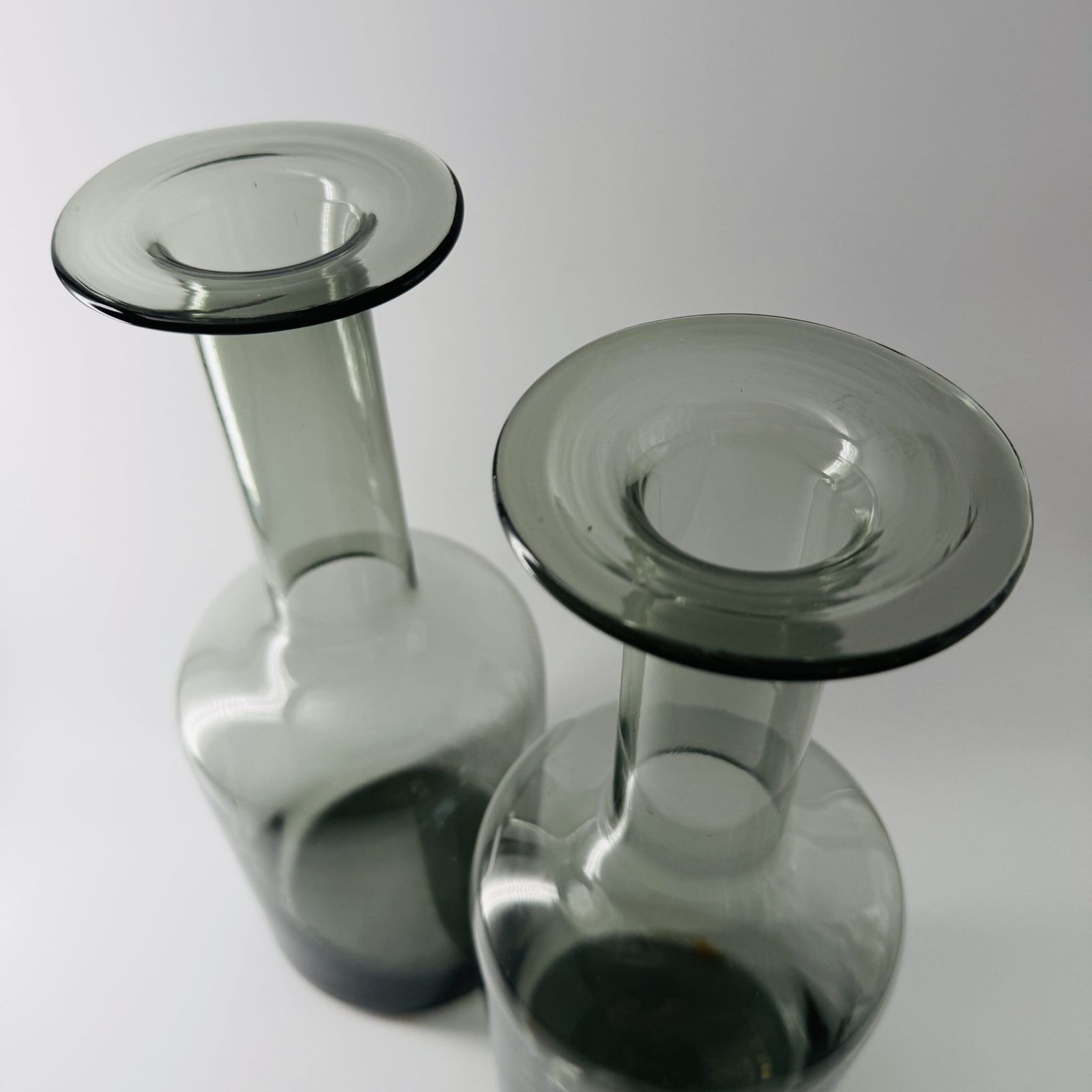 photo furniture Danish “Floor Vase” Set By Otto Brauer For Holmegaard