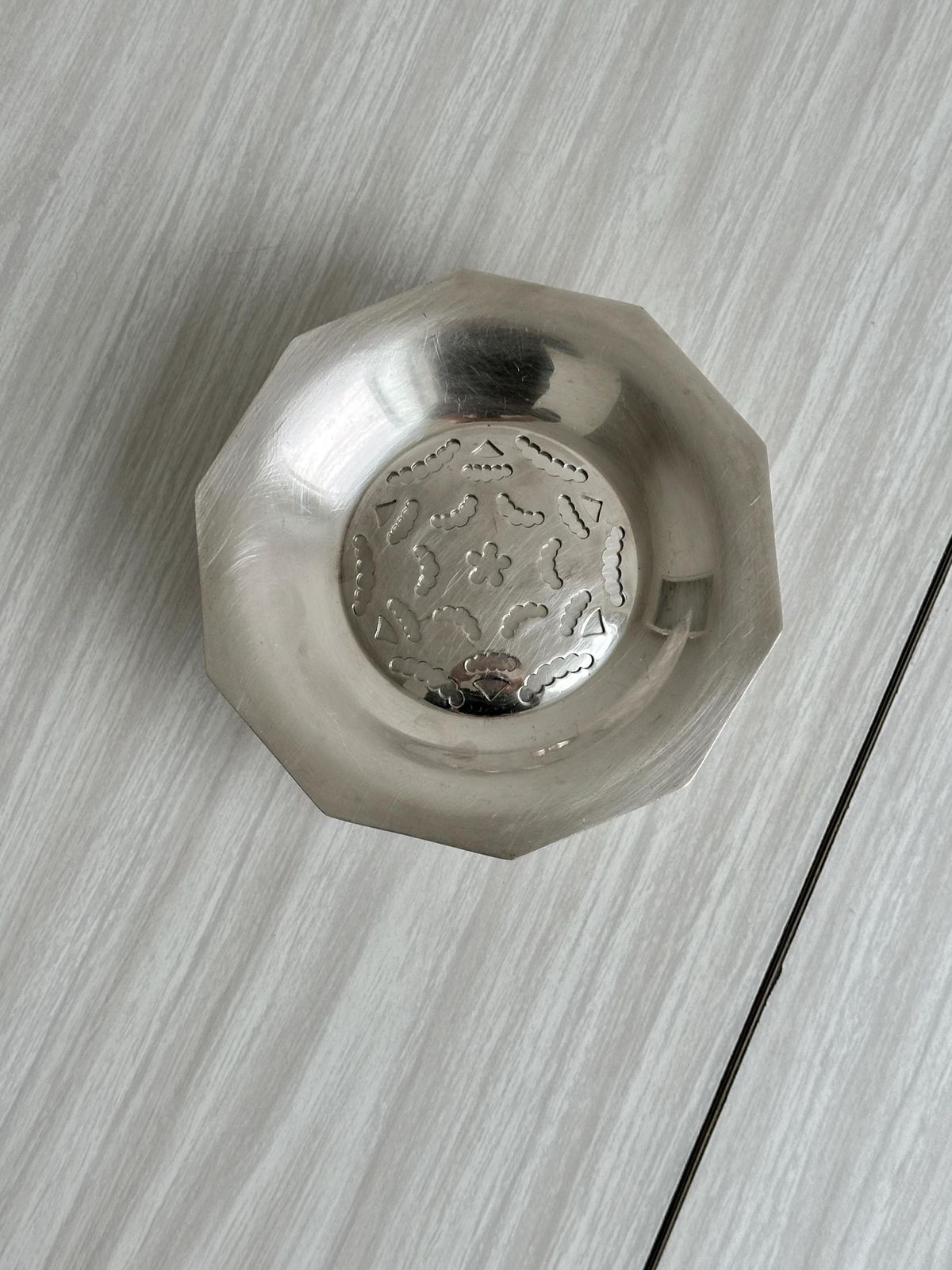 Antique Coquillor Butter Dish In Shiny Silver Metal, For Elegant Presentation Of Butter In Thin Slices, A Refined Table Object photo furniture