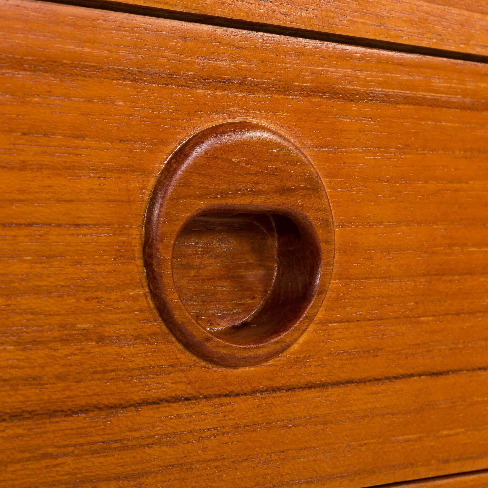 4383.0 Ergo 3 Bay Free Standing Teak Wall Unit By John Texmon, Norway 1960s photo