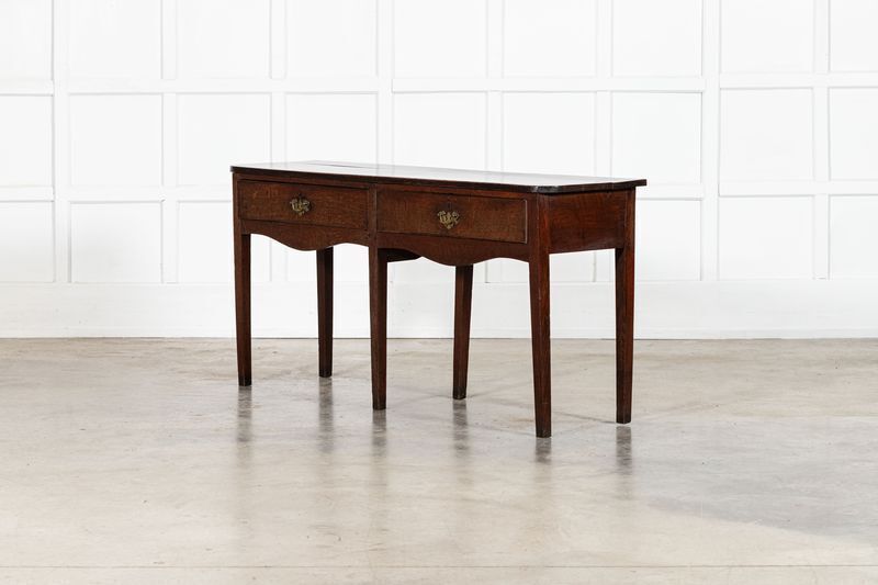 18thc English Country Oak Dresser Base photo 3968.0