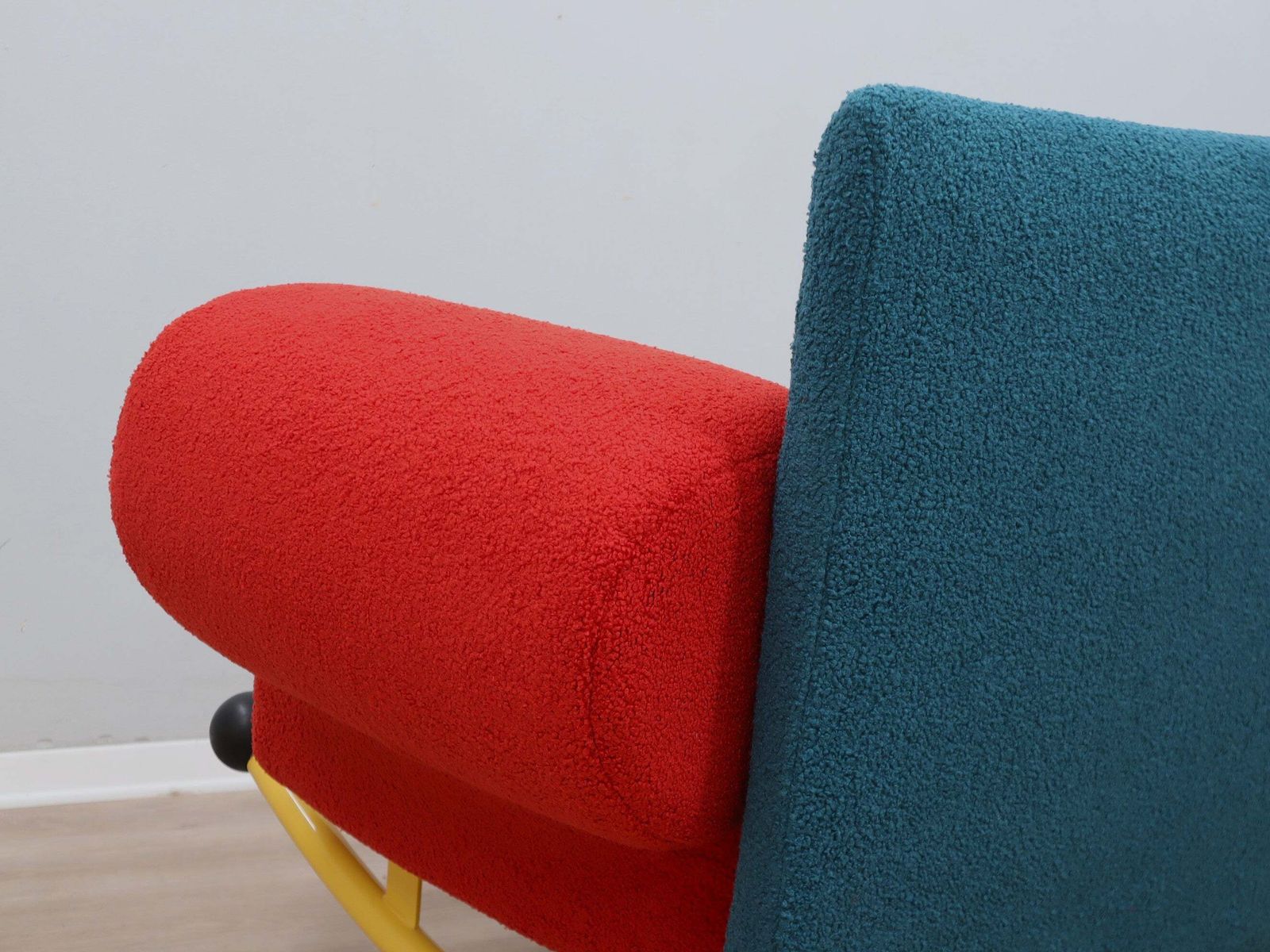 Topolino Rocking Chair By Seveso & Trezzi For Felice Rossi, 1980s photo vintage